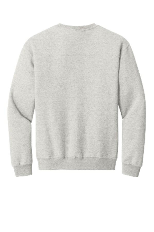 Jerzees NuBlend Crewneck Sweatshirt Feature Close-up