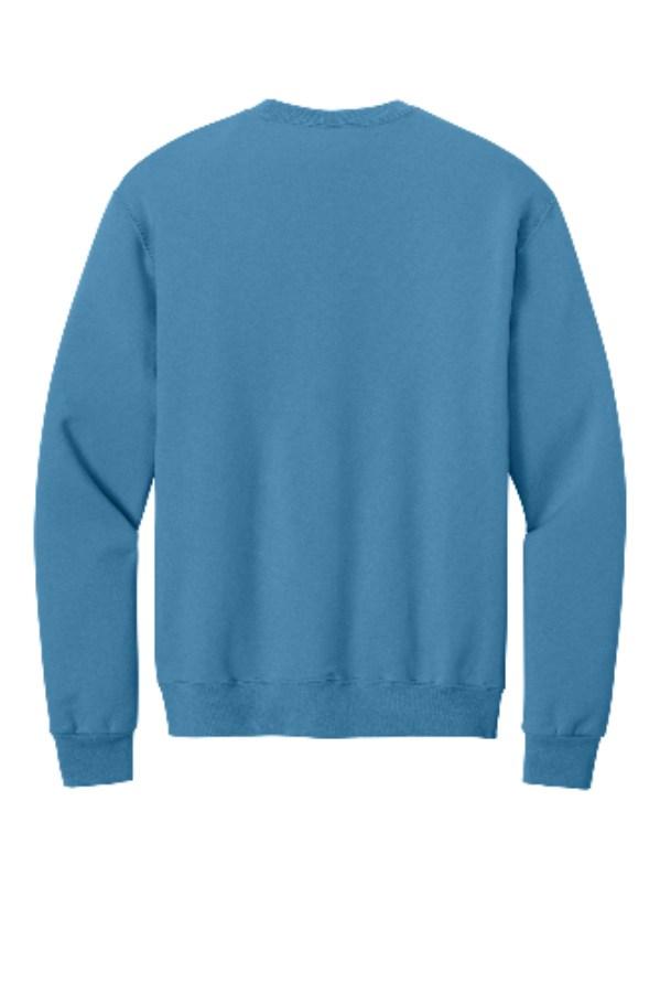 Jerzees NuBlend Crewneck Sweatshirt Close Up Detail