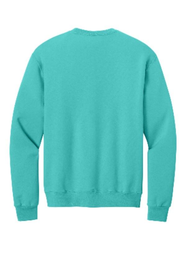 Jerzees NuBlend Crewneck Sweatshirt Feature Close-up