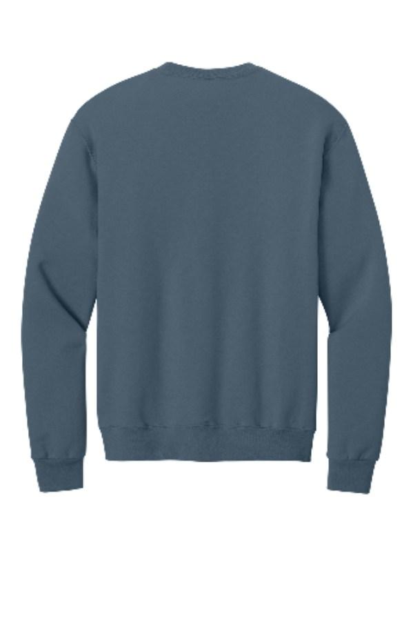 Jerzees NuBlend Crewneck Sweatshirt Close Up Detail