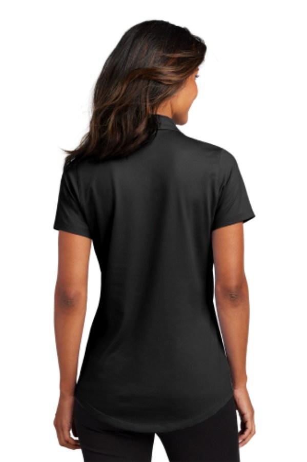 Port Authority Women's City Stretch Polo Close Up Detail