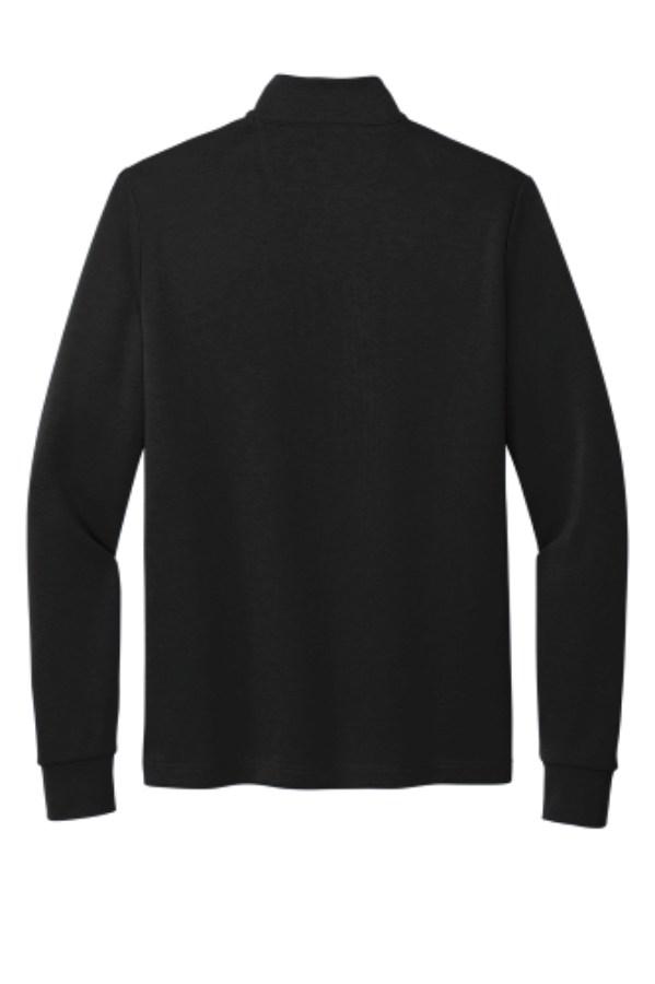 Brooks Brothers Double-Knit 1/4-Zip Feature Close-up