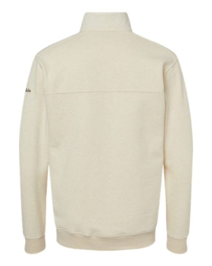 Columbia Men's Hart Mountain Half-Zip Pullover Feature Close-up