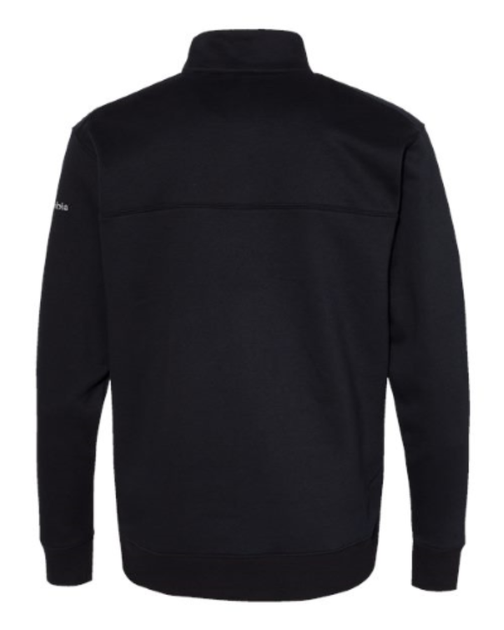 Columbia Men's Hart Mountain Half-Zip Pullover Close Up Detail