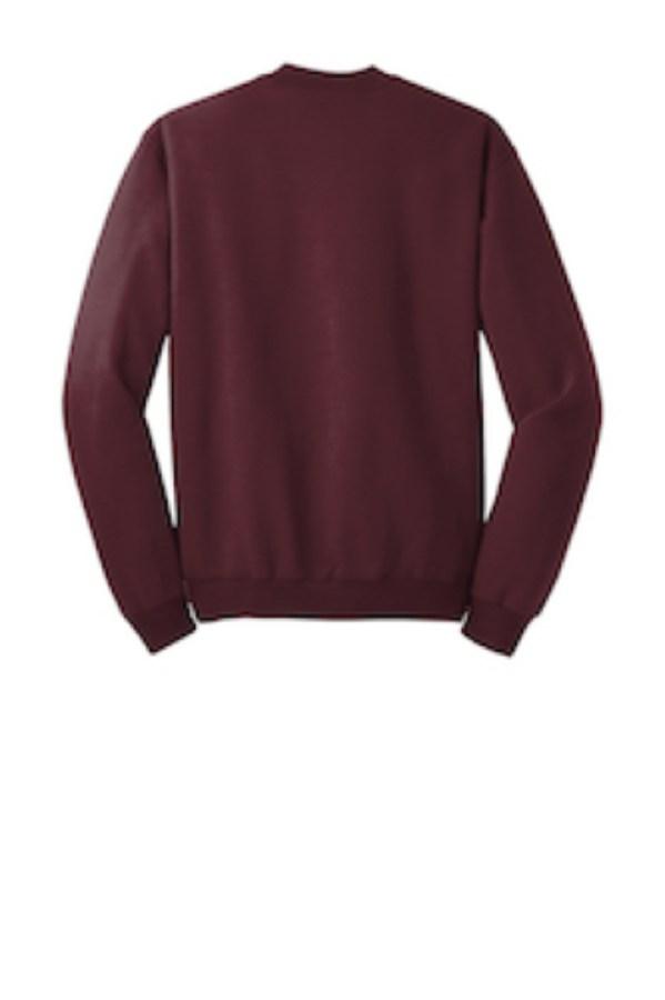 Jerzees Super Sweats NuBlend Crewneck Sweatshirt Feature Close-up
