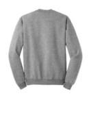 Jerzees Super Sweats NuBlend Crewneck Sweatshirt Feature Close-up