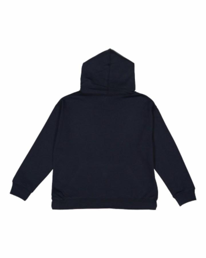 LAT Youth Fleece Hoodie Sweatshirt Close Up Detail