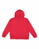 LAT Youth Fleece Hoodie Sweatshirt Feature Close-up