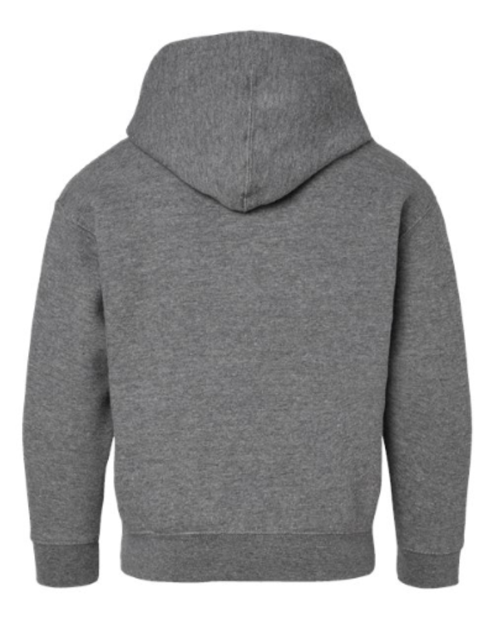 LAT Youth Fleece Hoodie Sweatshirt Perspective View
