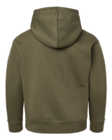 LAT Youth Fleece Hoodie Sweatshirt Feature Close-up