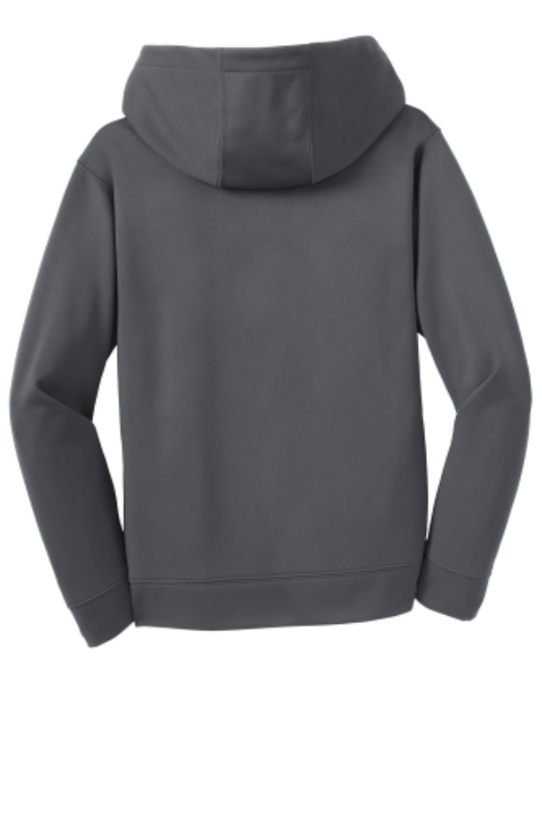 Sport-Tek Youth Sport-Wick Fleece Hooded Pullover Feature Close-up