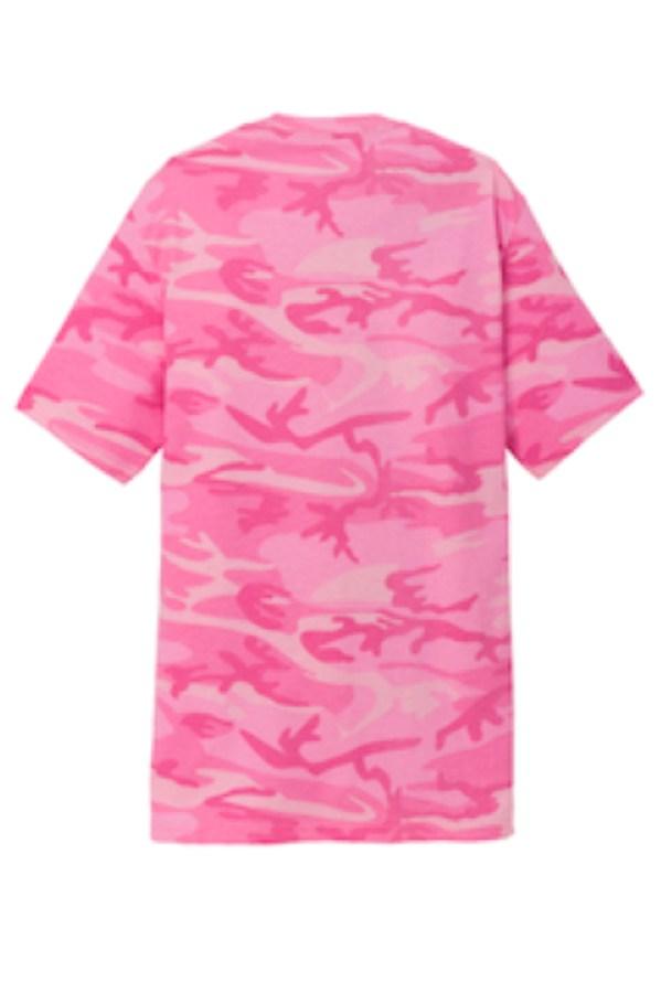 Port & Company Core Cotton Camo Tee Feature Close-up