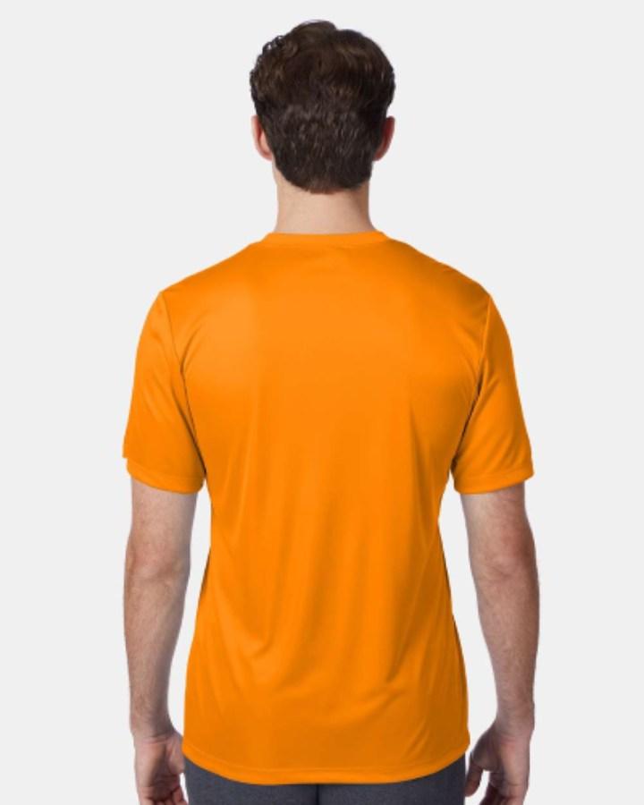 Hanes Unisex Cool DRI Performance T-Shirt Feature Close-up