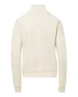 MV Sport Women's Cloud Fleece 1/4-Zip Sweatshirt Feature Close-up