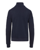 MV Sport Women's Cloud Fleece 1/4-Zip Sweatshirt Close Up Detail