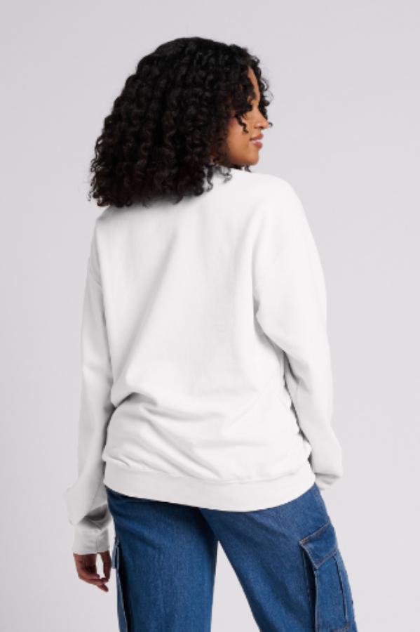 Jerzees Ultimate Unisex CVC Ring Spun Crewneck Sweatshirt Additional view