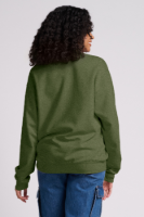 Jerzees Ultimate Unisex CVC Ring Spun Crewneck Sweatshirt Additional view