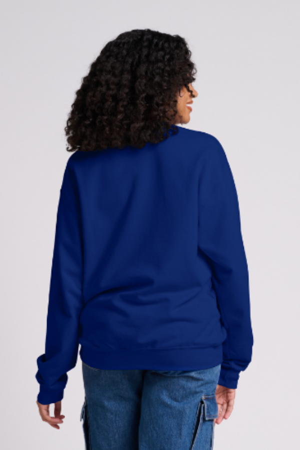 Jerzees Ultimate Unisex CVC Ring Spun Crewneck Sweatshirt Alternate View