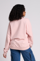 Jerzees Ultimate Unisex CVC Ring Spun Crewneck Sweatshirt Perspective View