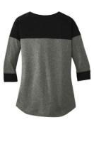 New Era Women's Heritage Blend 3/4-Sleeve Baseball Raglan Tee Perspective View