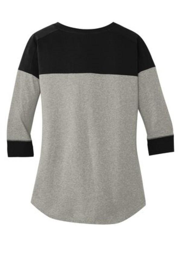 New Era Women's Heritage Blend 3/4-Sleeve Baseball Raglan Tee Additional view