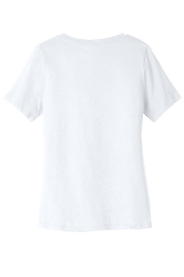 BELLA+CANVAS Women's Relaxed Heather CVC V-Neck Tee Additional view