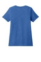BELLA+CANVAS Women's Relaxed Heather CVC V-Neck Tee Additional Angle