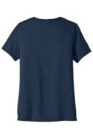 BELLA+CANVAS Women's Relaxed Heather CVC V-Neck Tee Alternate View