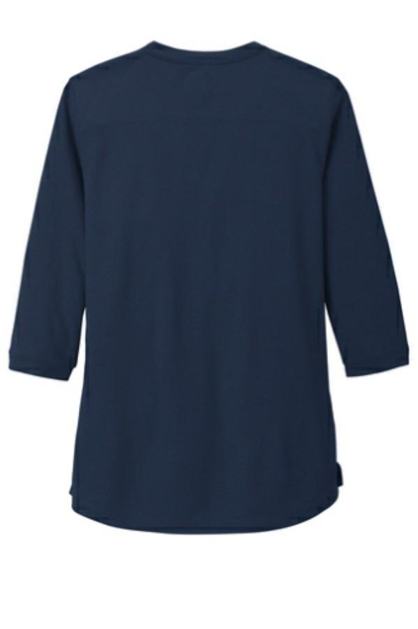 OGIO Women's Jewel Henley Close Up Detail