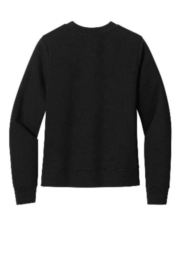 District Women's V.I.T. Fleece Crew Close Up Detail