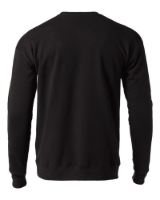 Tultex Unisex Fleece Crewneck Sweatshirt Close Up Detail