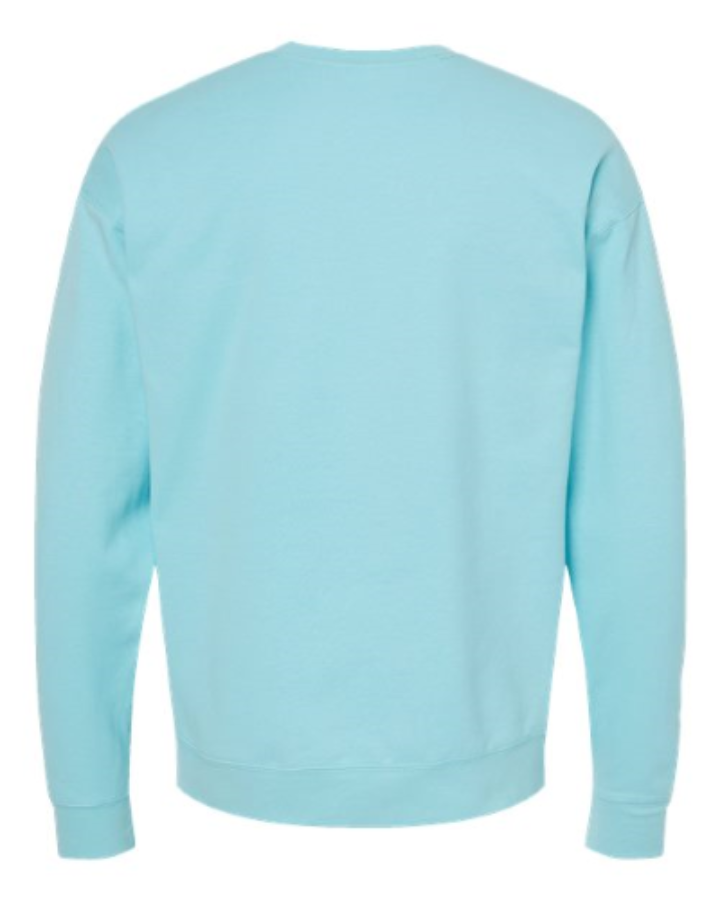 Tultex Unisex Fleece Crewneck Sweatshirt Close Up Detail