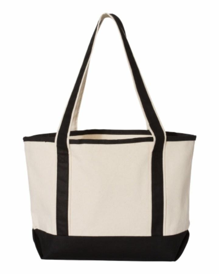 Q-Tees 20L Small Deluxe Tote Additional Angle