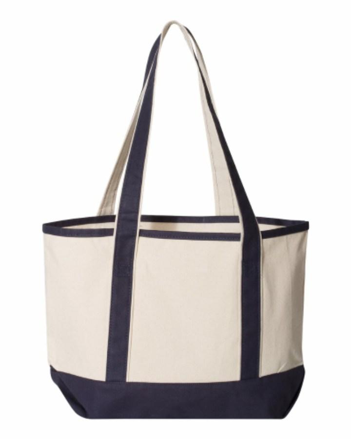 Q-Tees 20L Small Deluxe Tote Perspective View