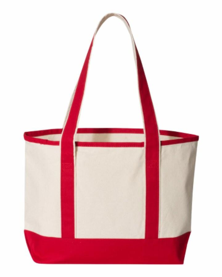 Q-Tees 20L Small Deluxe Tote Feature Close-up