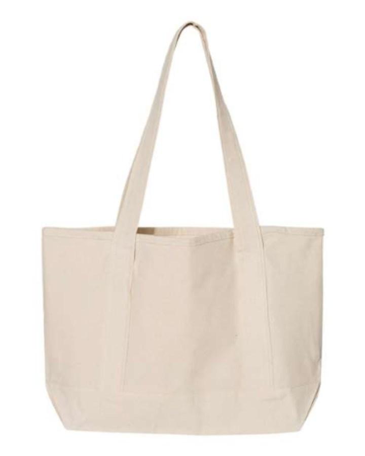 Q-Tees 20L Small Deluxe Tote Additional Angle