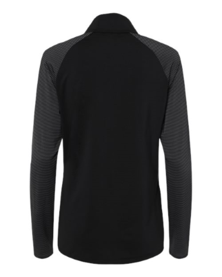 Adidas Women's Ultimate365 Lightweight Raglan 1/4 Zip Pullover Feature Close-up