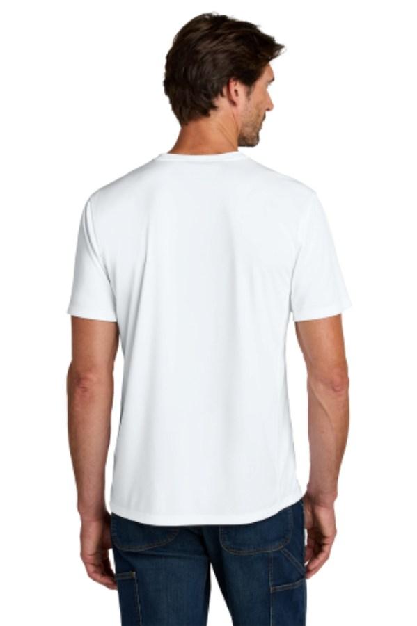 Carhartt Force Sun Defender Short Sleeve T-Shirt Close Up Detail