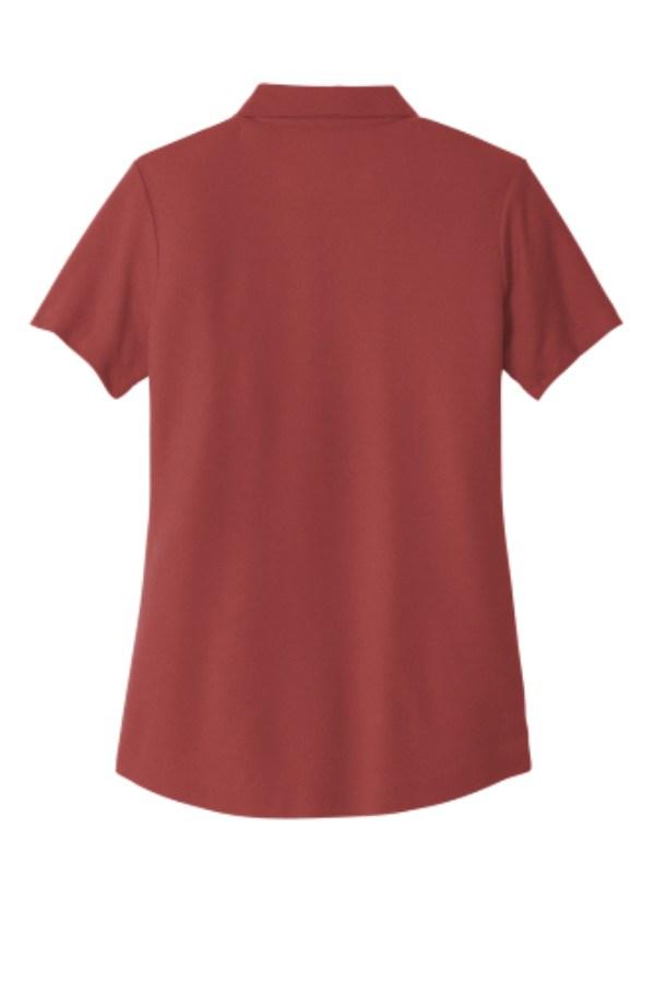 Port Authority Women's C-FREE Cotton Blend Pique Polo Perspective View