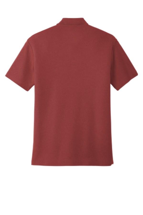 Port Authority C-FREE Cotton Blend Pique Polo Feature Close-up