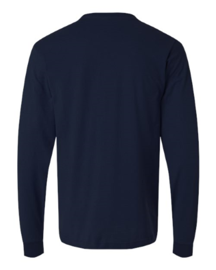 Tultex Unisex Fine Jersey Long Sleeve T-Shirt Feature Close-up