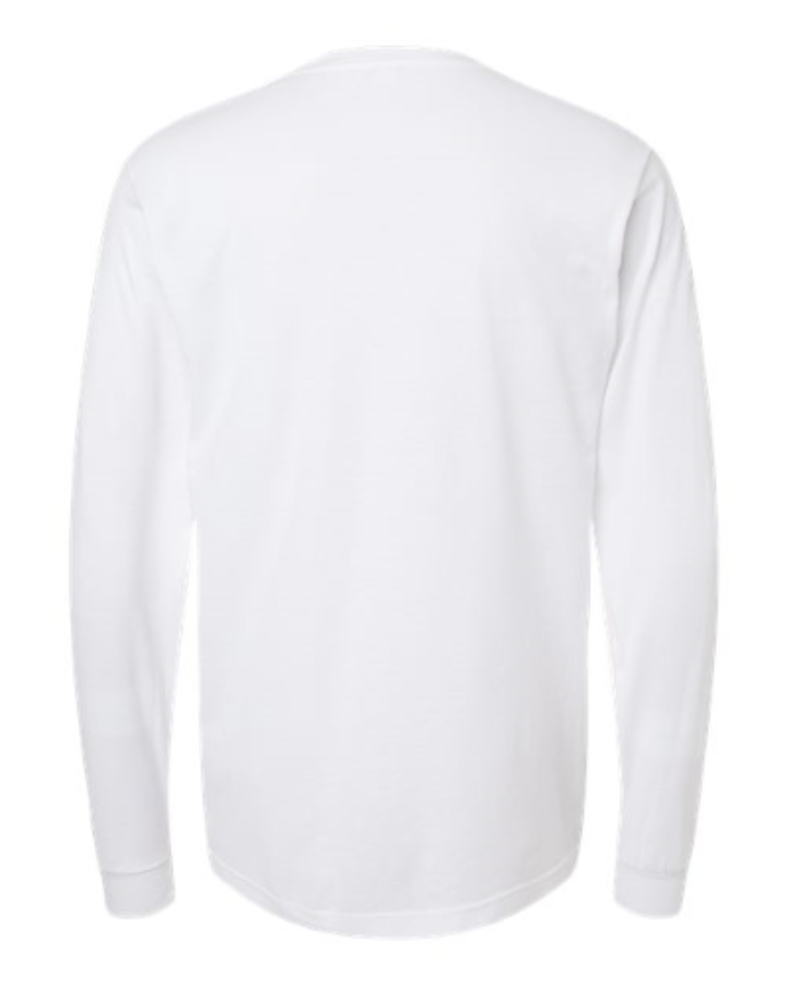 Tultex Unisex Fine Jersey Long Sleeve T-Shirt Close Up Detail