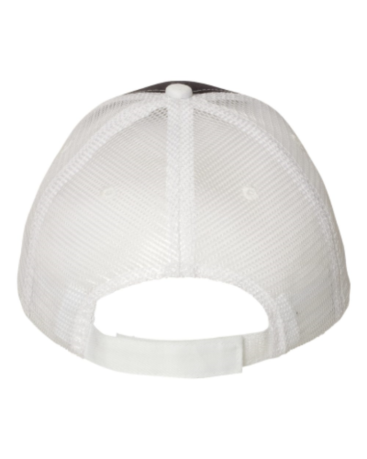 Valucap Sandwich Trucker Cap Close Up Detail