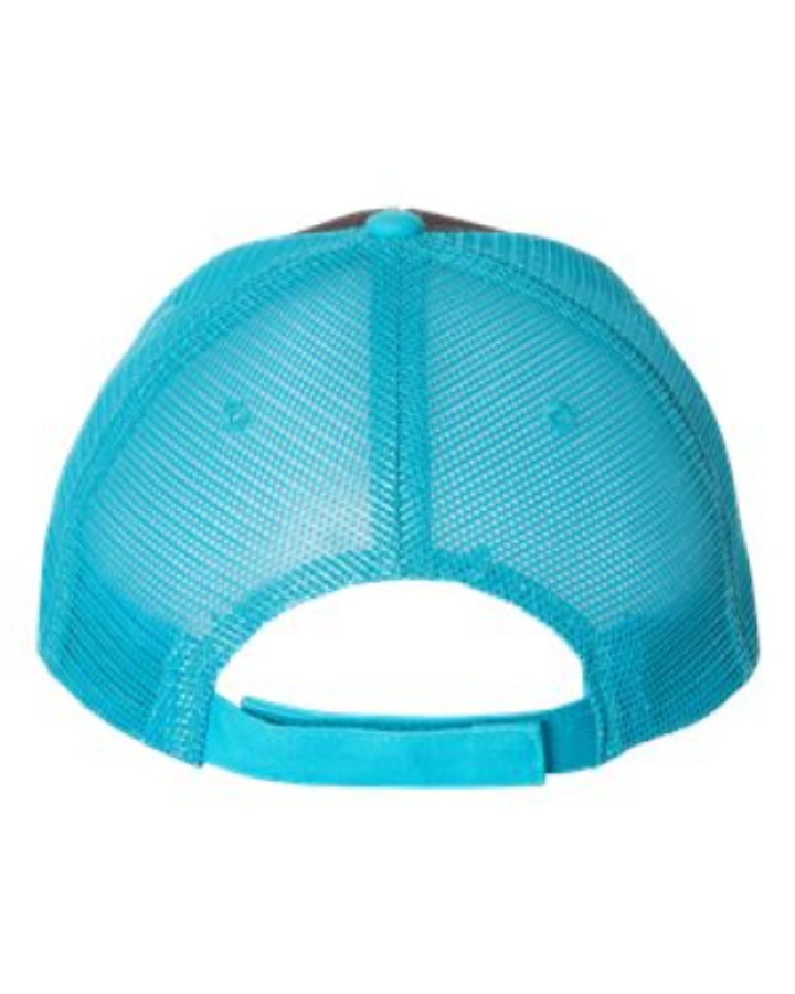 Valucap Sandwich Trucker Cap Close Up Detail