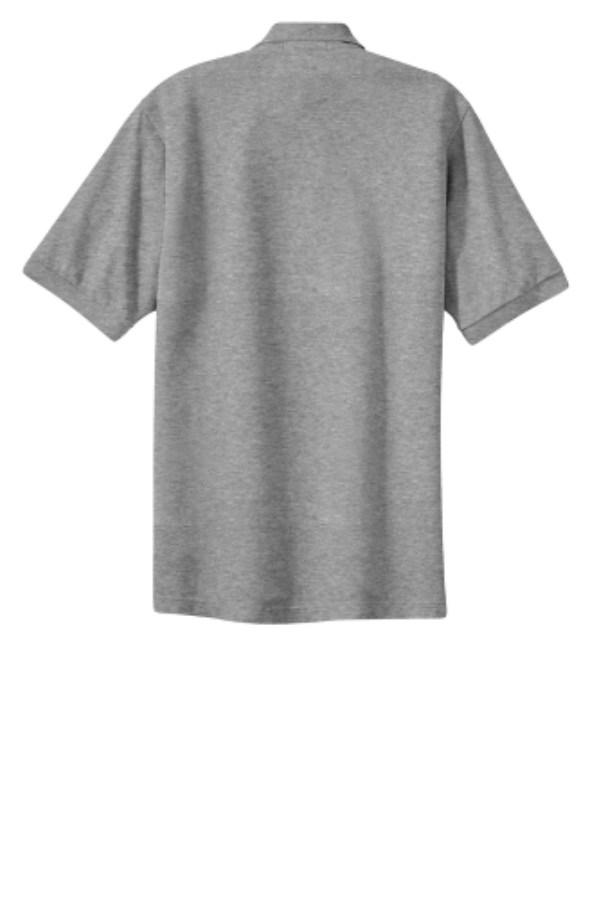 Port Authority Heavyweight Cotton Pique Polo Perspective View