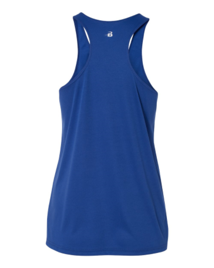 Badger Women's B-Core Racerback Tank Top Close Up Detail