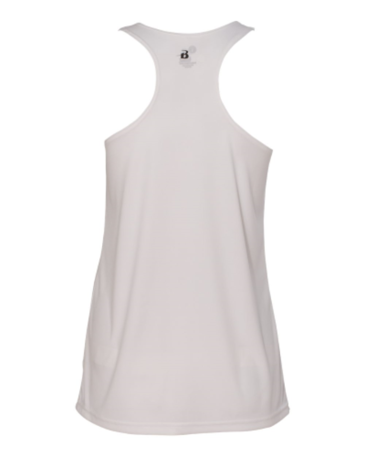 Badger Women's B-Core Racerback Tank Top Feature Close-up