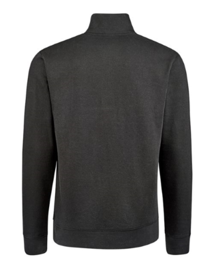 J. America Unisex BTB Fleece Quarter-Zip Sweatshirt Perspective View