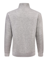 J. America Unisex BTB Fleece Quarter-Zip Sweatshirt Feature Close-up