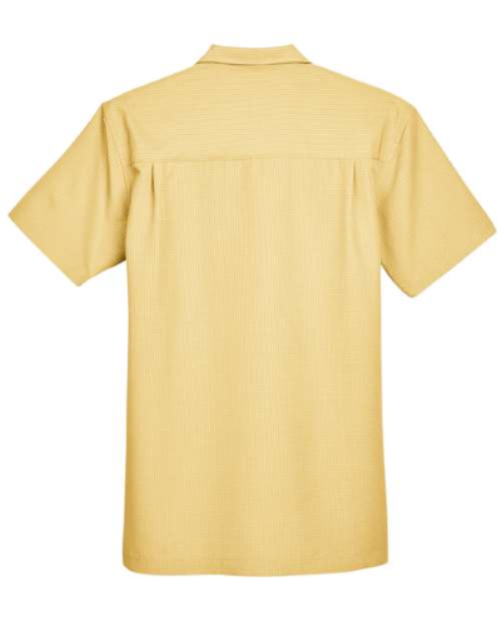 Harriton Men's Barbados Textured Camp Shirt Additional view